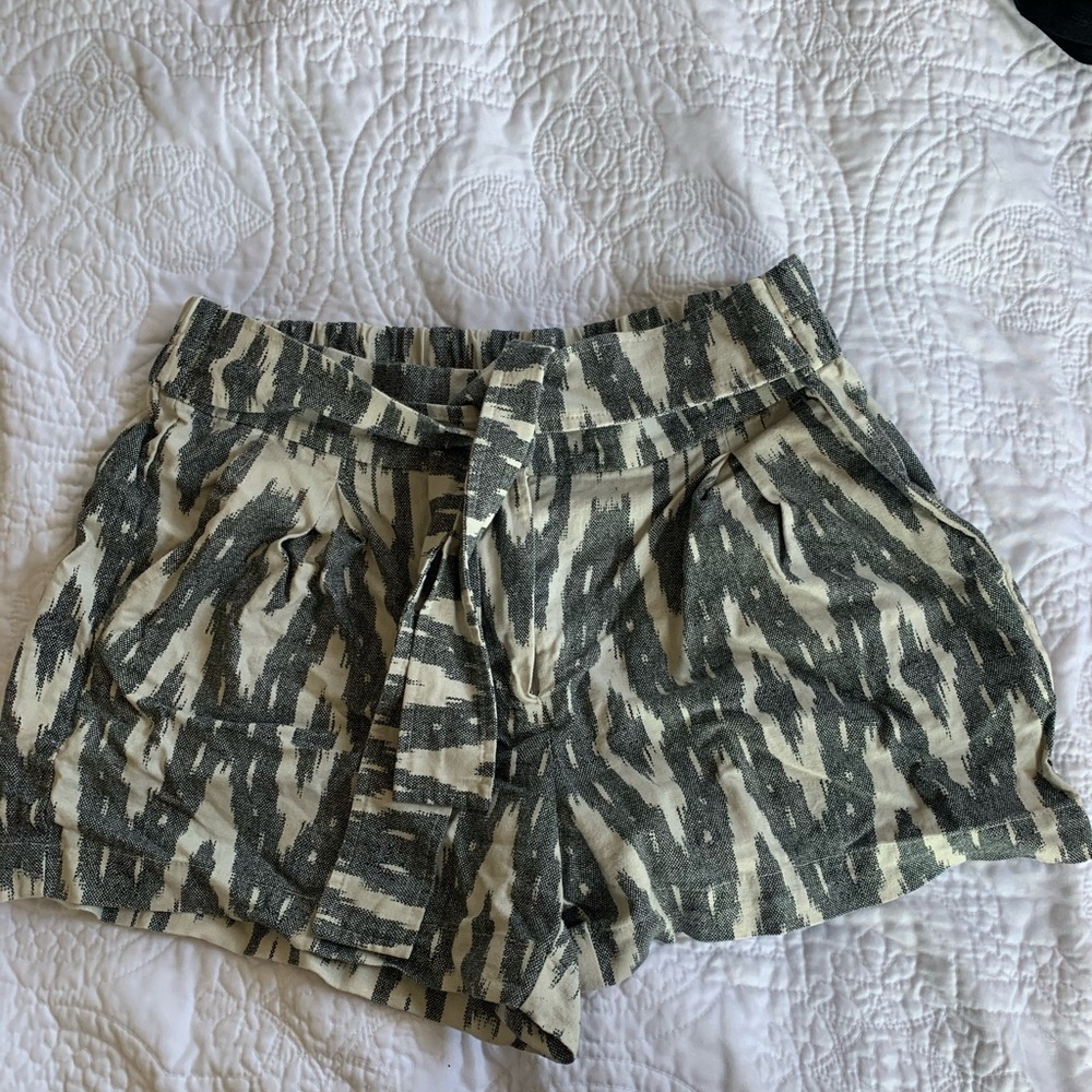 Tie Front Linen Shorts from J crew